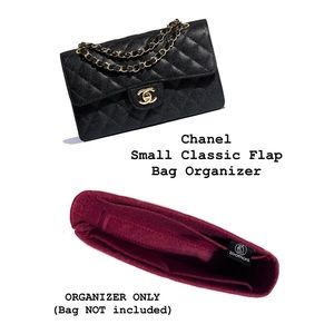 NWOT Zoomoni Bag Organizer for Chanel Small Classic Flap Bag